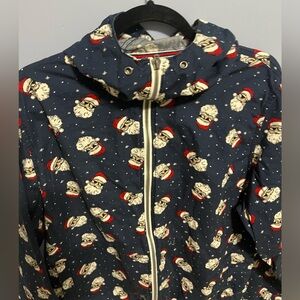 Denim & Flower Festive Blue Jacket